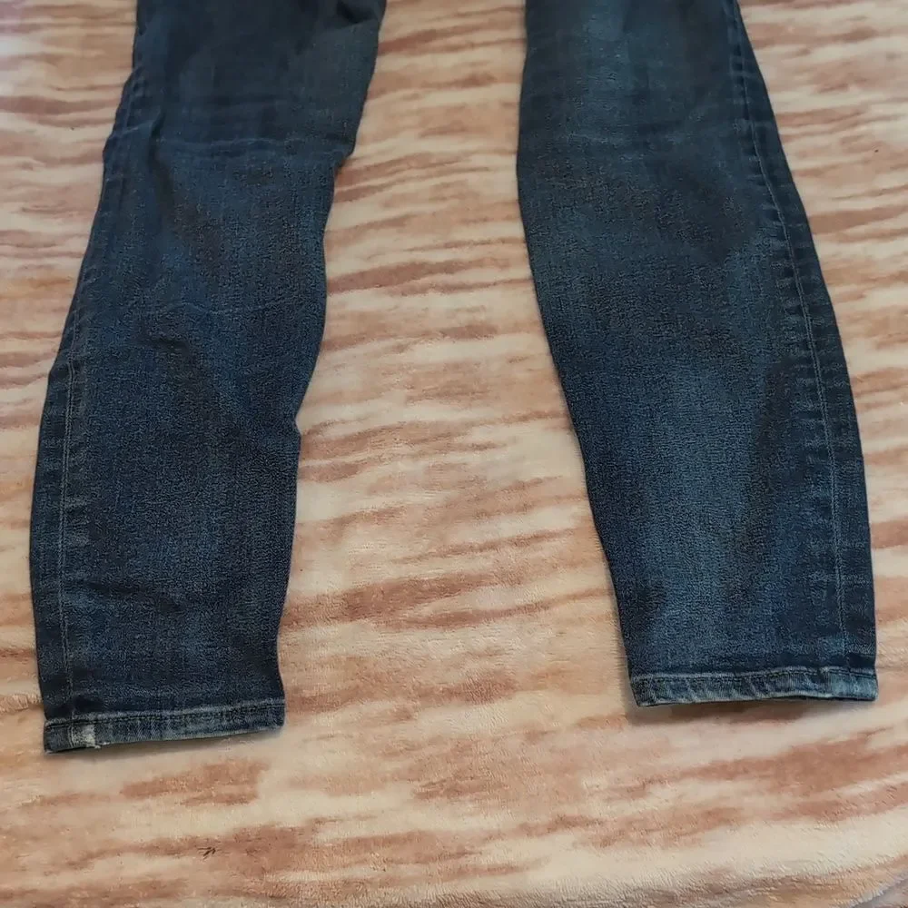 Ann Taylor Loft Blue Skinny Jeans Size‎ 0 - Picture 8 of 9